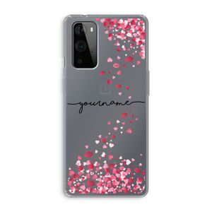Hartjes en kusjes: OnePlus 9 Pro Transparant Hoesje