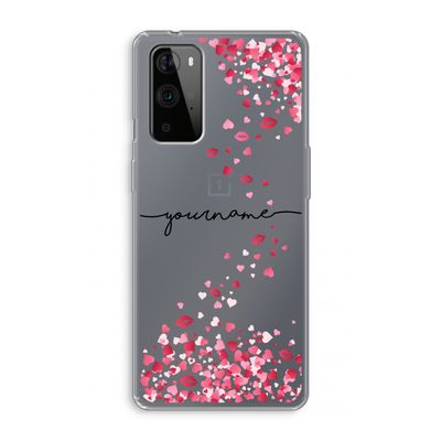 Hartjes en kusjes: OnePlus 9 Pro Transparant Hoesje