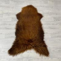 Schapenvacht Scandinavian bruin 115x75cm M