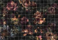 Noordwand Komar Ink Fotobehang Tiles Flowers - INX8-080