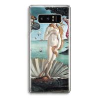 Birth Of Venus: Samsung Galaxy Note 8 Transparant Hoesje