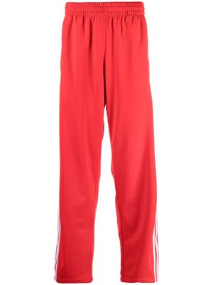 adidas pantalon droit à taille élastique - Rouge
