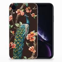 Apple iPhone Xr | TPU Hoesje | Pauw met Bloemen