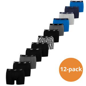 Puma Boxershorts Promo 12-pack Black / Blue Combo-XL
