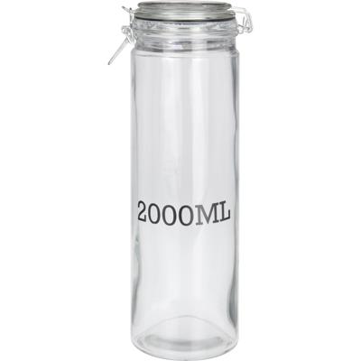 Voorraadpot glas 2L