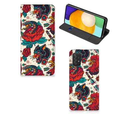 Stand Case voor Samsung Galaxy A03s Old Skool
