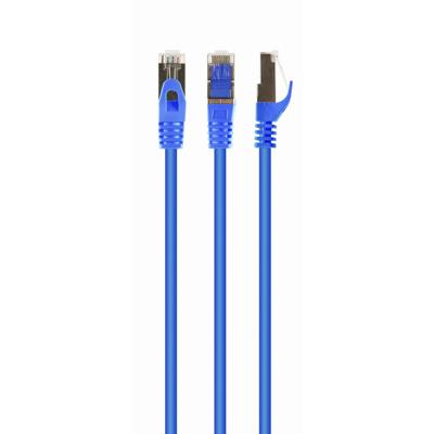 Stevige FTP-netwerkkabel Cat6 GEMBIRD PP6A-LSZHCU-B-5M Blauw 5 m