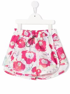 Andorine short à fleurs - Rose