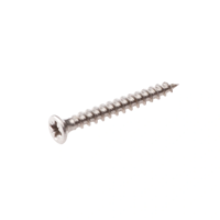 Homefix Spaanplaatschroef Rvs-A2 Pk PZ2 5.0X60 | 8 stuks - 6701.60.32200