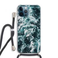 Zee golf: iPhone 12 Pro Transparant Hoesje met koord