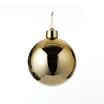 House Of Seasons kerstbal kunststof goud d20cm