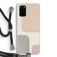 Geo #7: Samsung Galaxy S20 Plus Transparant Hoesje met koord