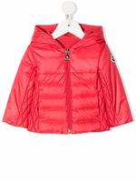 Moncler Enfant doudoune à logo imprimé - Rose - thumbnail