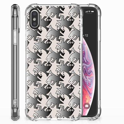 Apple iPhone X | Xs Case Anti-shock Salamander Grey Apple iPhone X | Xs Case Anti-shock Salamander Grey