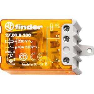 Finder 27.01.8.230.0000 Stroomstootschakelaar Inbouw 1x NO 230 V/AC 10 A 2300 VA 1 stuk(s)