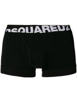 DSQUARED2 boxer à bande logo - Noir - thumbnail