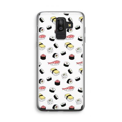 Sushi time: Samsung Galaxy J8 (2018) Transparant Hoesje