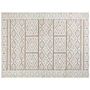 Beliani - GOGAI - Vloerkleed - Crème|Beige - 300 x 400 cm - Polyester