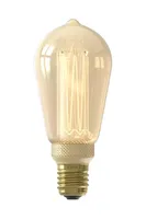 Calex Rustiek Led Lamp Glassfiber 3,5W dimbaar - Goud