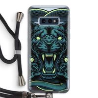 Cougar and Vipers: Samsung Galaxy S10e Transparant Hoesje met koord