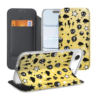 Book Case iPhone Air Punk Yellow