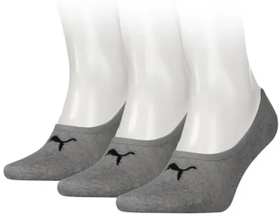 3 paar footies sokken - Invisible - Lage katoenen Sneaker sokken - Invisible