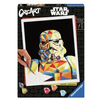 Ravensburger Creart schilderen op nummer - star wars - stormtrooper