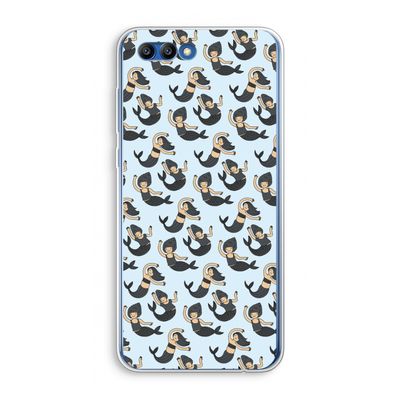 Zeemeermin: Honor 10 Transparant Hoesje
