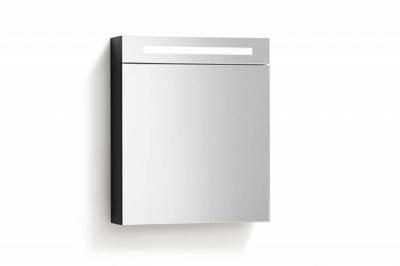 Spiegelkast 58 met LED verlichting Zwart Wenge