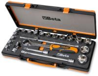 Beta dopsleutelset 920a/c17-m-set 1/2 6-kant metrisch 10-32 mm doppen Beta dopsleutelset 920a/c17-m-set 1/2 6-kant metrisch 10-32 mm doppen