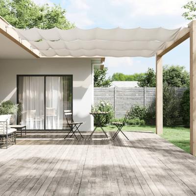 VidaXL Luifel verticaal 100x800 cm oxford stof wit