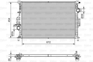 Valeo Radiateur 701536