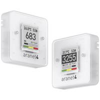 aranet Aranet CO₂-meter 0, 0, 0, 600 - 9999, 50, 85, 1100 ppm, °C, %, hPa Met temperatuurmeting - thumbnail