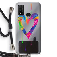 Melts My Heart: Huawei P Smart (2020) Transparant Hoesje met koord