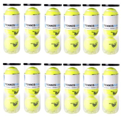 Engelhart Tennisballen - 36x stuks - in koker - Buitenspeelgoed - Tennissen - geel - sport Engelhart Tennisballen - 36x stuks - in koker - Buitenspeelgoed - Tennissen - geel - sport