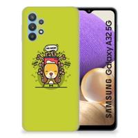 Samsung Galaxy A32 5G Telefoonhoesje met Naam Doggy Biscuit