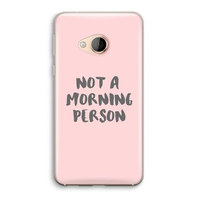 Morning person: HTC U Play Transparant Hoesje