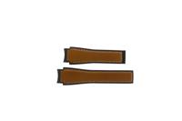 Horlogeband Tag Heuer CAR2090 / FT6124 Leder/Kunststof Bruin 21mm