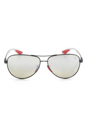 Ray-Ban lunettes de soleil à monture pilote - Noir