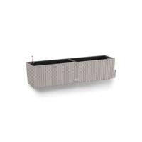 Jardiniere - Balconera cottage 80 - Complete set - Zandbruin - 12 L - LECHUZA