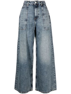 Ba&Sh jean Mellou à coupe ample - Bleu