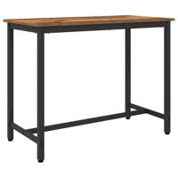 Tafel Oudhout 100 x 50 x 76,5 cm Engineered hout en staal