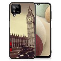 Samsung Galaxy A12 TPU Backcover Londen Samsung Galaxy A12 TPU Backcover Londen