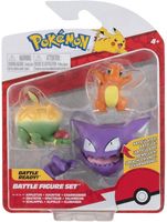 Pokemon Battle Figure Pack - Haunter, Appletun & Charmander