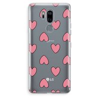 Ondersteboven verliefd: LG G7 Thinq Transparant Hoesje
