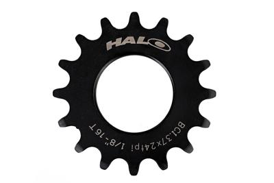 Halo Track Tandwiel 16t - Zwart