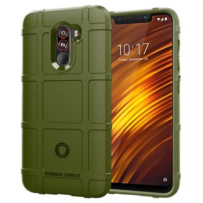 Volledige dekking schokbestendig TPU Case voor Xiaomi Pocophone F1 (groen)
