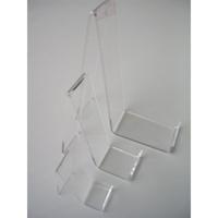 Acryl-standaard lederwaren h 9cm d 3cm