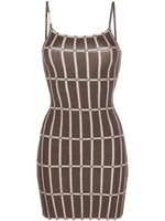 Jacquemus robe Maille Malha en maille - Marron