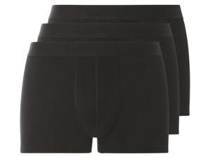 LIVERGY 3 heren boxers (Zwart, L)
